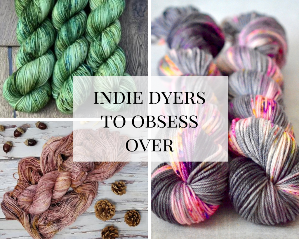 Knitting with Speckled Yarn, March Into Spring Make a Long, Hand Dyed Yarn  Shop
